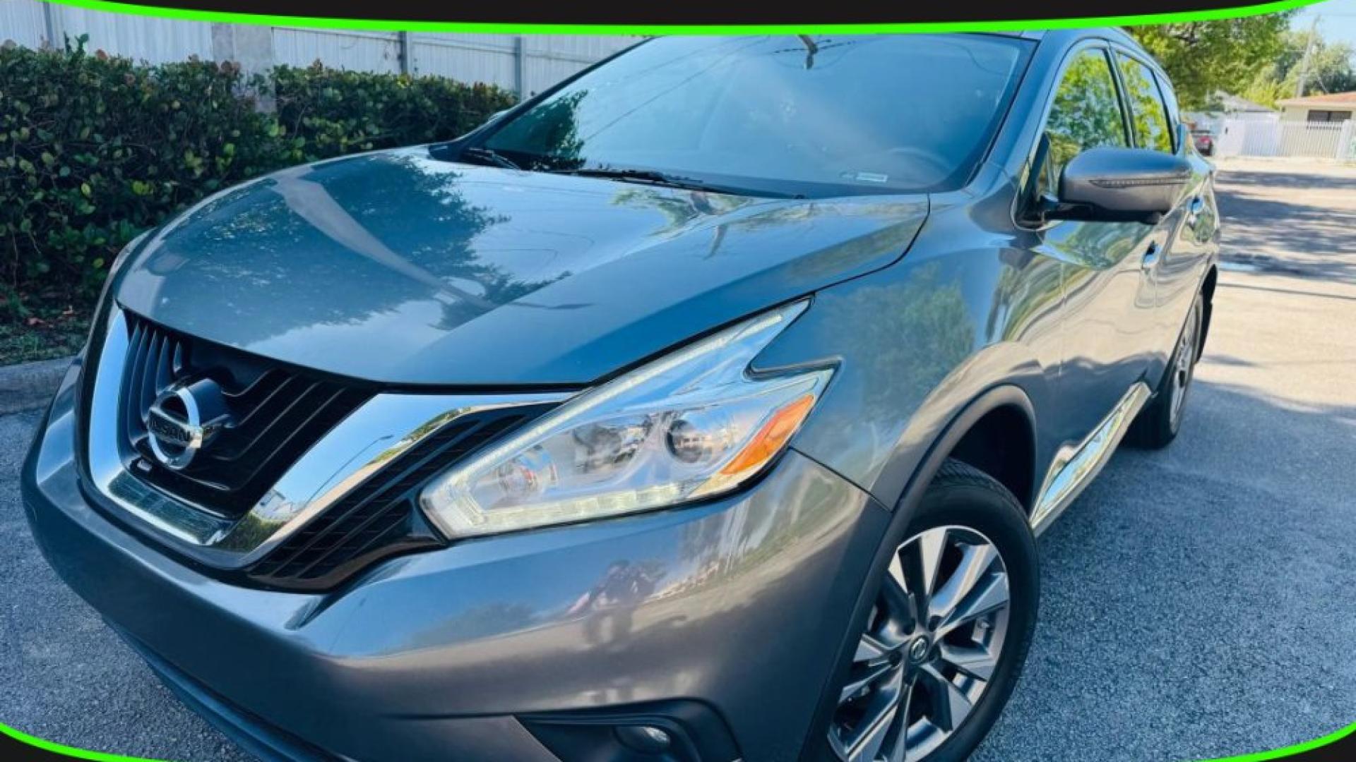2017 NISSAN MURANO SL (2017.5) SPORT UTILITY 4D