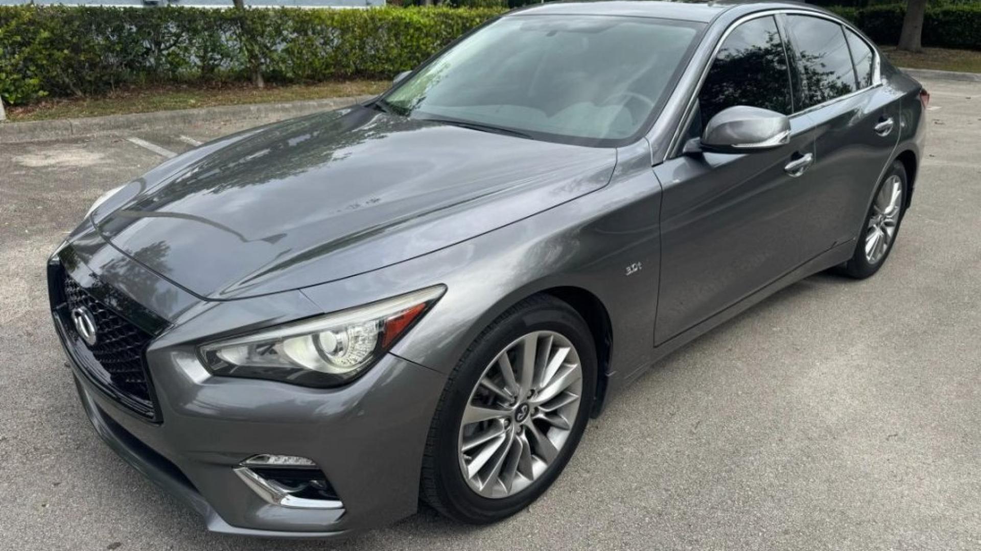 2018 INFINITI Q50 3.0T LUXE SEDAN 4D